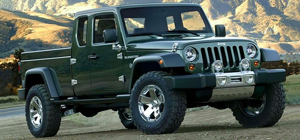 Пикап на базе Jeep Wrangler