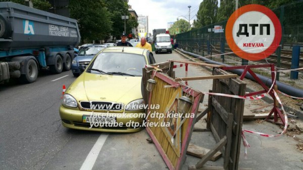 ДТП в Киеве на Соломенке