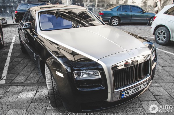 Юбилейный Rolls-Royce Ghost Alpine во Львове