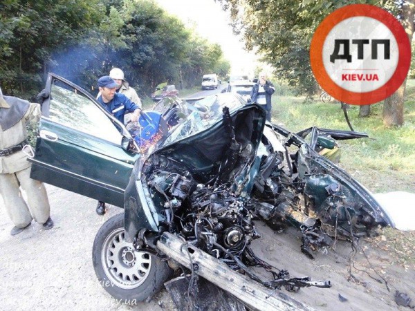 От автомобиля мало что осталось...