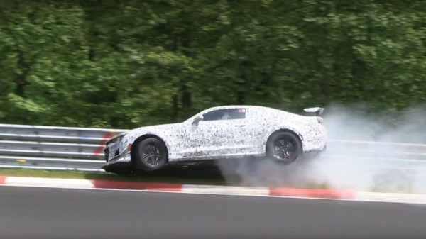 Прототип экстремального Camaro попал в аварию