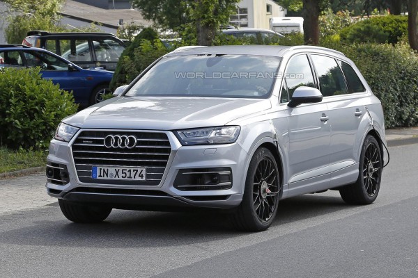 Audi SQ7 без маскировки