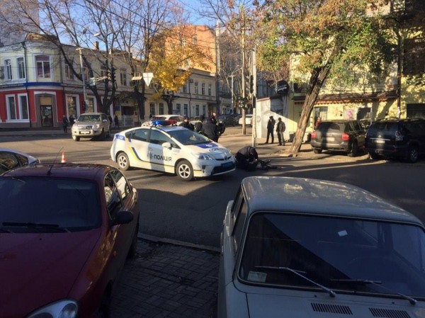 Полиция сбила пенсионера в Днепре