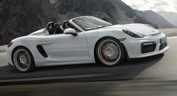 Новый Porsche Boxster Spyder