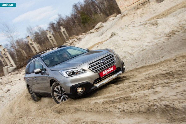 Subaru Outback на бездорожье