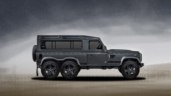 Шестиколесный Land Rover