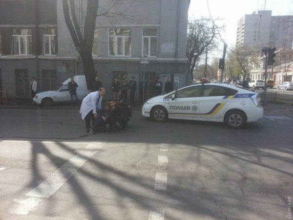 Путрульные сбили женщину в Одессе