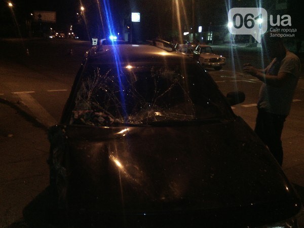 Вечерняя авария в Запорожье