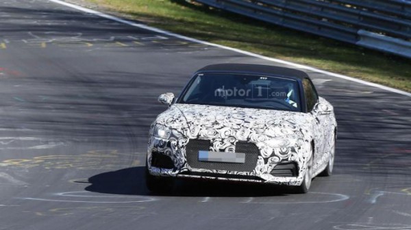 S5 Cabriolet проходит дорожные испытания