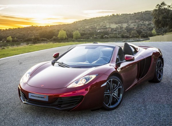McLaren MP4-12C Spider тратит 3,1 секунды на разгон до «сотни»