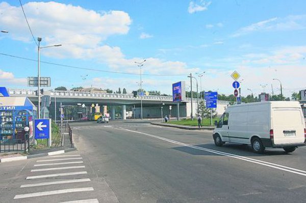 Эстакада на Столичке