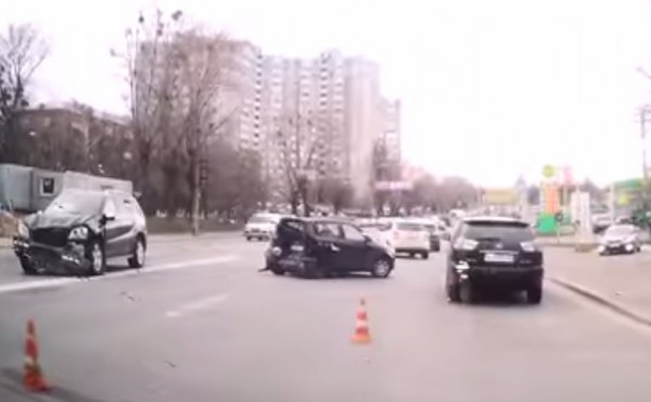 Место аварии