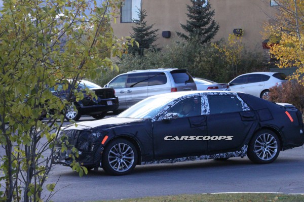 Cadillac CT6 на тестах