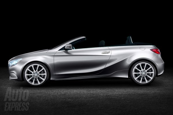 Неофициальная иллюстрация кабриолета Mercedes A-Class