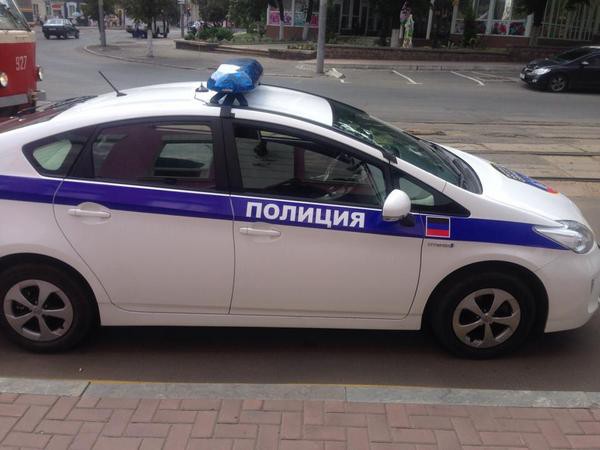 Милицейские машины на службе террористов