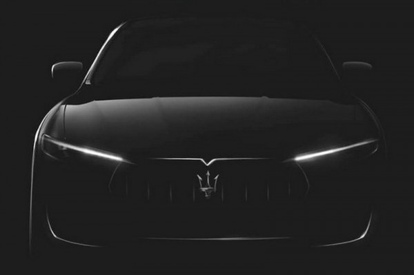 Тизер Maserati Levante