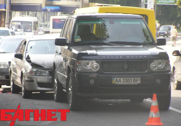 Range Rover Ляшко будет выставлен на аукционе