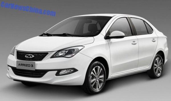 Новый седан от Chery
