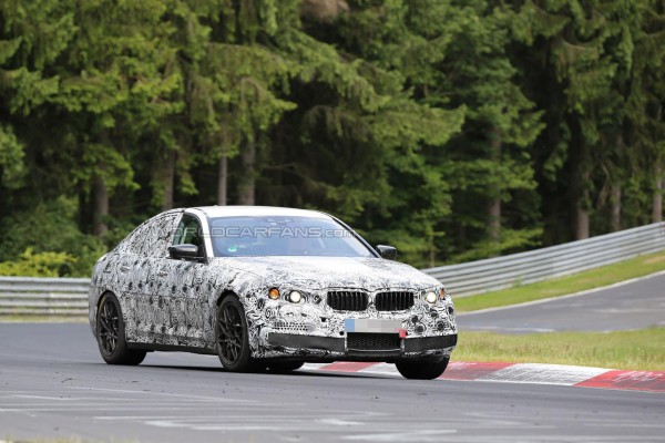 BMW M5 замечен на Нюрбургринге