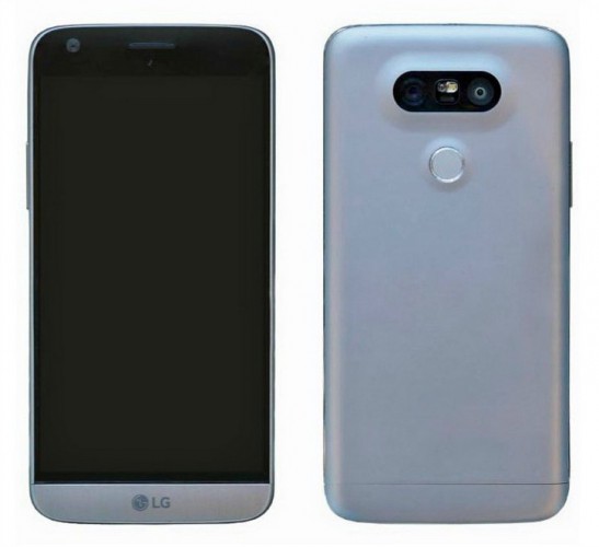 Утечка дизайна LG G5