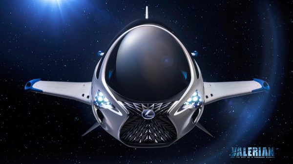 Межгалактический корабль Lexus Skyjet