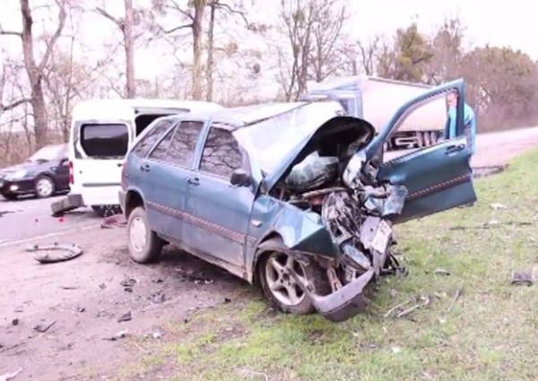 Место смертельной аварии