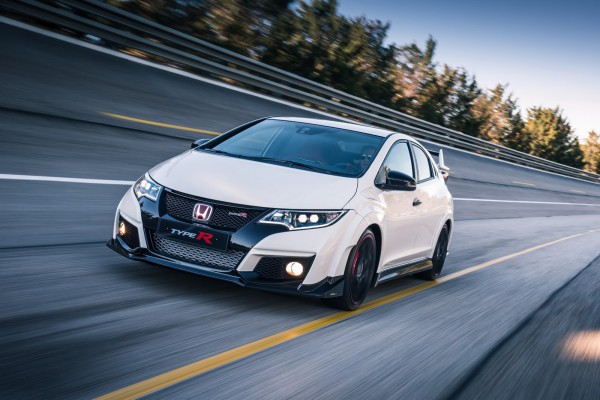 Honda Civic Type R на треке