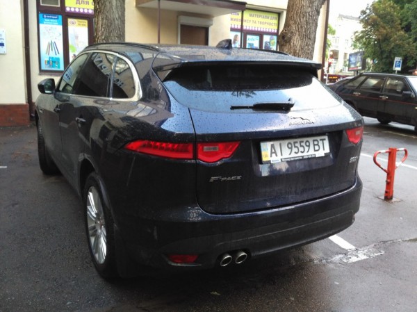 Jaguar F-Pace в Украине