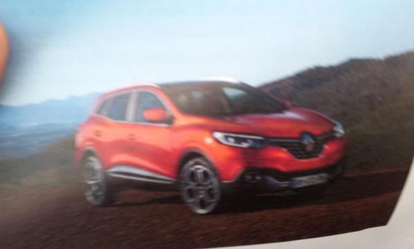 Первый снимок Renault Kadjar