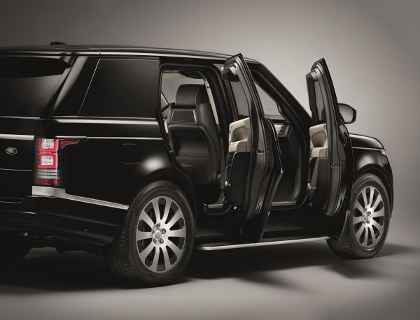 Бронированный Range Rover