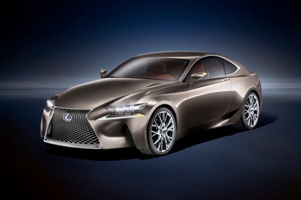 Lexus LF-CC дает понять, как будет выглядеть новый IS