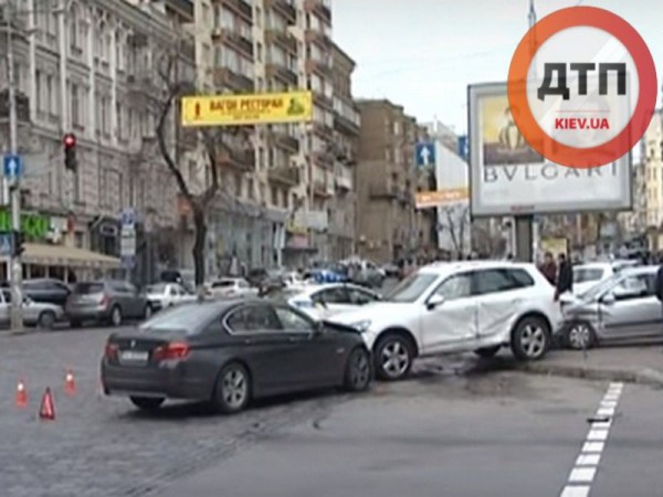 Авария в Киеве