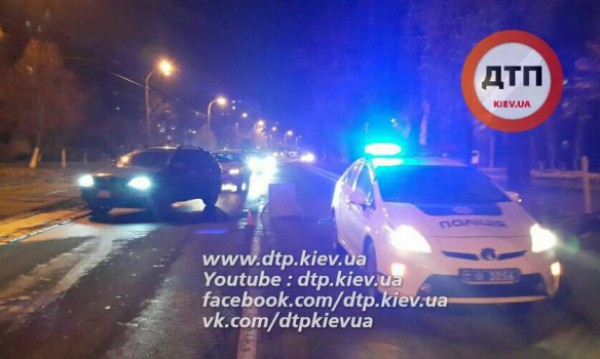 Погоня с перестрелкой в Киеве