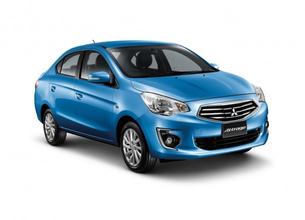 Mitsubishi Attrage - потенциальный конкурент Hyundai Accent