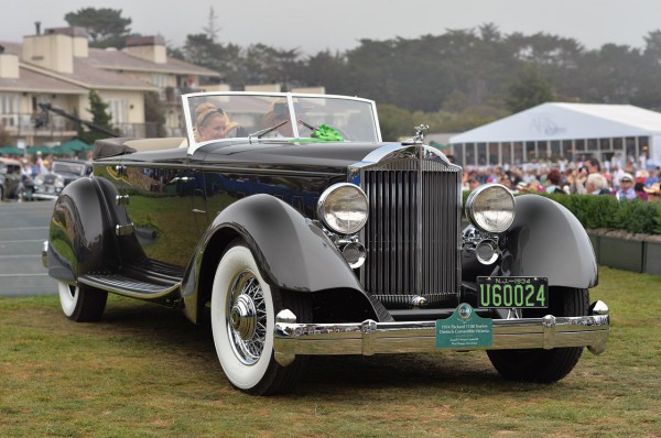 1934 Packard 1108 Twelve Dietrich Convertible Victoria признали самым красивым