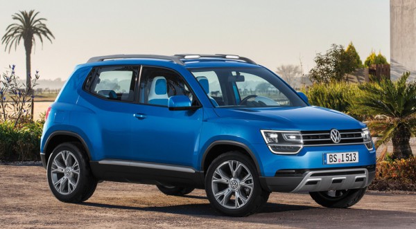 Концепт Volkswagen Taigun, представленный в Бразилии в 2012 году