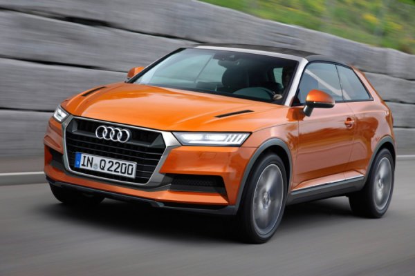 Предполагаемый вид Audi Crosslane Coupe