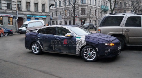 Киа тестируют в Питере