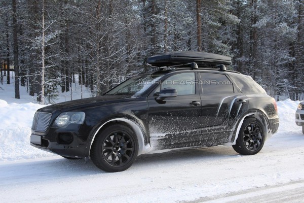 Испытания Bentley Bentayga