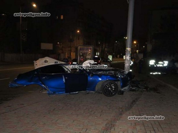 ДТП с Maserati на Грушевского
