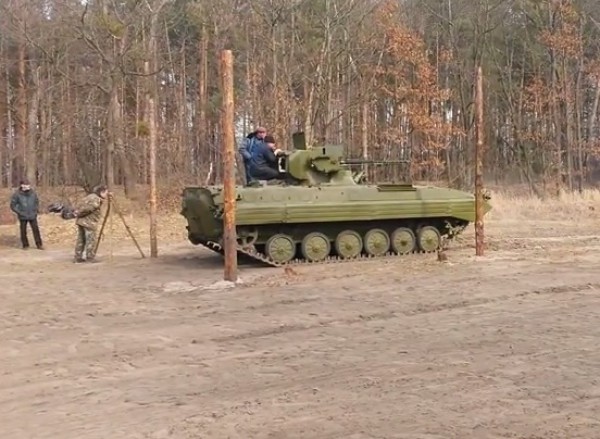 Испытания БМП