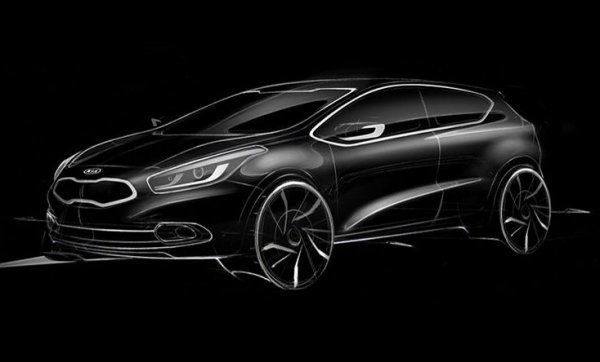Иллюстрация нового Kia pro_cee’d