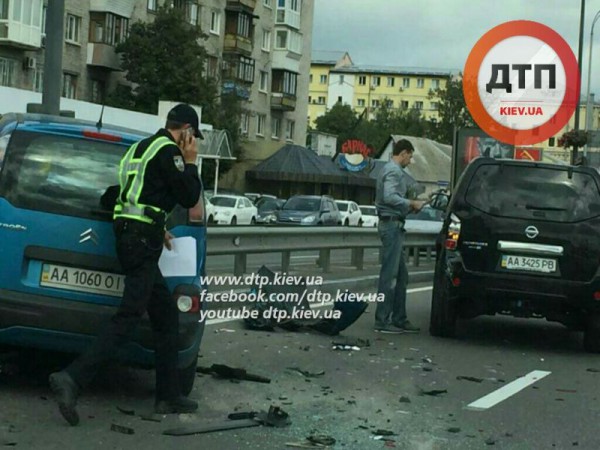 Авария в Киеве