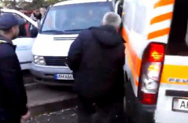 Место аварии