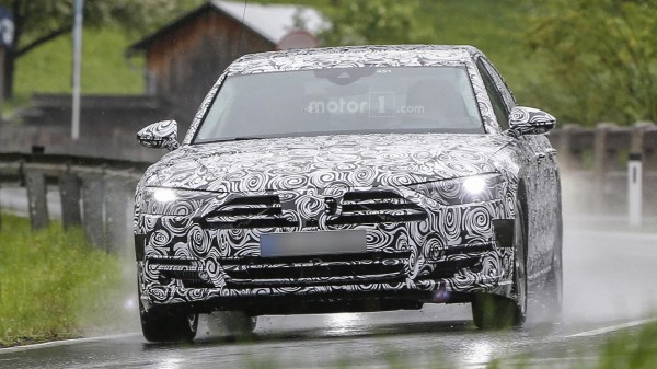 Шпионы сфотографировали Audi A8 нового поколения