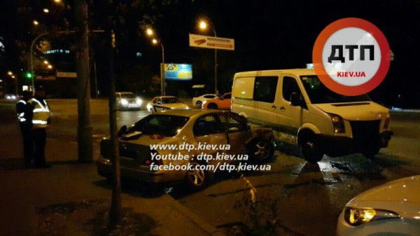Авария в Киеве