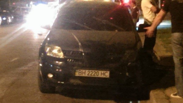 Автомобиль виновника аварии
