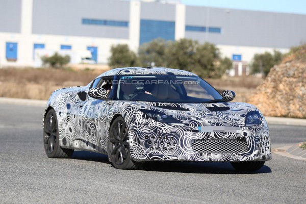 Новый Lotus Evora на тестах