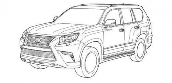 Эскиз Lexus GX