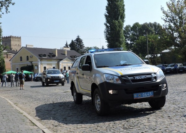 Новые полицейские авто